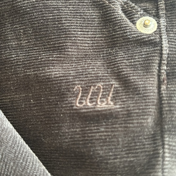 Uniqlo Undercover Black Corduroy Pants with Zip Legs Size 28 - Picture 13 of 14